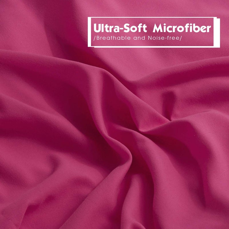 Hi -G HIG 3pc Pink Twin/Twin XL Comforter Set - All Season Reversible Down Alternative Bedding Comforter - Quilted Duvet Insert with Corner Tabs - Box Stitched Blanket - Breathable, Soft, Fluffy - Image 4